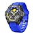 levne Digitální hodinky-SMAEL Muži Digitální hodinky Sportovní Módní Wristwatch Odolný vůči nárazu Svítící Stopky Budík Kalendář TPU Hodinky