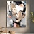 billiga Människomålningar-handgjord oljemålning canvas väggdekoration tjock olja modern abstrakt figur för heminredning rullad ramlös osträckt målning