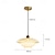 abordables Luces de isla-Luces colgantes LED para mesa de comedor, 1 luz colgante de techo de latón para cocina, isla, iluminación de entrada, 110-240v