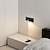 abordables Apliques de pared para interior-lámpara de pared interior acrílico metal moderno minimalista dormitorio comedor oficina luz cálida 19cm 110-120v 220-240v