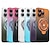 cheap iPhone Cases-Phone Case For iPhone 15 14 Pro Max Plus iPhone 13 12 Pro Max With Magsafe Magnetic Camera Lens Protector Relive Stress Color Gradient PC