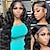 cheap Human Hair Lace Front Wigs-Remy Human Hair 13x4 Lace Front Wig Free Part Brazilian Hair Body Wave Black Wig 150% 180% Density with Baby Hair  Pre-Plucked For wigs for black women Long Human Hair Lace Wig