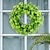 billige St. Patrick&amp;#39;s Day festdekorasjoner-st. patrick&#039;s day wreath - irsk festival shamrock krans, med realistisk firkløver, perfekt for våren 2024 utendørs hage dekorasjon, ideell som dørhengende