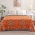 cheap Blankets &amp; Throws-1pc Boho Throw Blanket Orange Throw Blanket Queen Size Towel Quilt Soft Throw Blanket For Couch Sofa Bed Reversible Bohemian Decor For Living Room Bed Room