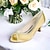 Χαμηλού Κόστους Παπούτσια Γάμου-Γυναικεία Γαμήλια παπούτσια Γόβες Νυφικά Παπούτσια Τεχνητό διαμάντι Γατίσιο Τακούνι Ανοικτή Μύτη Σατέν Μοκασίνια Ασημί Μαύρο Λευκό