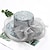 Χαμηλού Κόστους Fascinators-Γοητευτικά Καπέλα Καλύμματα Κεφαλής Οργάντζα Τύπου bucket Καπελίνα Καπέλο ηλίου Αργίες κοκτέιλ Κομψό Βίντατζ Με Λουλούδι Καθαρό Χρώμα Ακουστικό Καπέλα