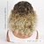 cheap Black &amp; African Wigs-Blonde Wigs for Women Blonde Kinky Curly Wig Afro American Wigs Soft Synthetic Wig for Fashion Women Ombre Wigs