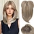 זול פוני-כיסוי שיער ארוך שכבות עם פוני לנשים עם שיער דליל 14 אינץ&#039; קצוות מעט מסולסלים wiglets חתיכות שיער סיבים סינתטיים לנשים