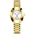 billige Kvartsure-olevs dameure luksus guld med stor urskive originalt armbåndsur til pige vandtæt lysende moderigtigt diamantskive dato uge 7017