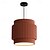 economico Luci Isola cucina-lampada a sospensione, lampada a sospensione in stile giapponese, paralume rotondo in resina, base in metallo, lampadario a sospensione, base e27, bocca a vite, lampada a sospensione decorativa per