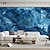 baratos Papel de parede de mármore e mármore-Papéis de parede legais tinta azul mármore papel de parede mural de parede rolo adesivo de revestimento de parede descasca e cola removível pvc / material de vinil autoadesivo / adesivo decoração de