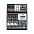 abordables Micros-Mélangeur audio console de mixage audio professionnelle 4 canaux avec enregistrement usb chemin de moniteur d&#039;alimentation fantôme 48v