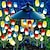 abordables Luces de camino y linternas-Luz led solar para exteriores, lámpara de tulipán y rosa, luces solares para paisaje, decoración de jardín, lámpara de césped, luces de jardín impermeables, 1 unidad