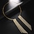 cheap Necklaces-Choker Necklace Rhinestones Women&#039;s Luxury Tassel Tassel Fringe Wedding Round Necklace For Wedding Party