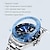 baratos Relógio Automático-NORTH EDGE Masculino Relógio mecânico Negócio Mostrador digital Automático - da corda automáticamente Luminoso IMPERMEÁVEL Correia de Aço Inoxidável Assista