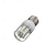 halpa LED-maissilamput-e14/e27 led-lamppu maissilamput 3w 12v pienjännite aurinkoenergialla toimivat hehkulamput 5730 smd 24 led polttimolamppu 300lm 3000k 6000k(4kpl)