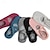 abordables Anti-Stress-Nouvelles chaussettes de yoga à bande croisée bas de serviette avec colle chaussettes de sport de ballet chaussettes de yoga transfrontalières en coton