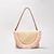 cheap Handbag &amp; Totes-Women&#039;s Handbag Crossbody Bag Straw Beach Tassel Breathable Multi Carry Solid Color Light Brown White Pink