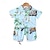 preiswerte Sets-2 Stück Baby Jungen T-Shirt &amp; Shorts Outfit Graphic Kurzarm Set Outdoor Modisch Sommer Frühling 1-3 Jahre alt Gelb Marineblau Himmelblau