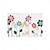 Χαμηλού Κόστους Placemats &amp; Coasters &amp; Trivets-λευκά είδη σουπλά ακουαρέλα λουλουδάτη ζωγραφική αδιάβροχη και μονωμένη πατάκια οικιακής τραπεζαρίας ανθεκτικά στη θερμότητα αδιάβροχα αδιάβροχα και μονωμένα πατάκια τραπεζαρίας οικιακής τραπεζαρίας