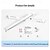 voordelige kast licht-led-bewegingssensor kastlamp magnetische draadloze bewegingssensor kledingkastlamp homelife usb oplaadbare lichtbalk upgrade uw huis
