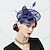 ieftine Pălării Party-bentițe pălării pălării pentru cap sinamay pălărie melon/cloche farfurioară pălărie de vârf nuntă ceai nuntă elegantă cu fundă de pene căciulă pentru cap