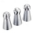 cheap Kitchen Utensils &amp; Gadgets-3pcs Sphere Torch Stainless Steel Piping Nozzle Cream Cake Baking Integral Forming Piping Tool