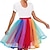 baratos anágua-Anos 50 Princesa Curto / Mini Anágua Tutu Sob saia Fantasia Mulheres Dia Das Bruxas Baile de Máscaras Traje de festa para noite Baile de Formatura Festa de Solteira Adulto Saia