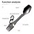 olcso Evőeszközök-304 rozsdamentes acél kültéri multiszerszám: kés, villa, kanál, sörnyitó, konzervnyitó - 5 az 1-ben edénykészlet kempingezéshez