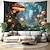 cheap Trippy Tapestries-Trippy Forest Mushrooms Hanging Tapestry Wall Art Large Tapestry Mural Decor Photograph Backdrop Blanket Curtain Home Bedroom Living Room Decoration