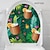 preiswerte Wand-Sticker-Sommer-Strand-Toilettenaufkleber mit Kokosnussbaum und Blumen – abnehmbarer Badezimmer-Aufkleber für Toilettensitze – Heimdekor-Wandaufkleber für Badezimmer