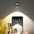 abordables luz del gabinete-Luz de imagen LED inalámbrica con aplique de pared LED remoto sensor de movimiento luz nocturna atenuación tricolor puesta de sol lámpara de pared ambiental lámpara de visualización destacada para marco retrato, dormitorio, sala de estar