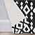 abordables Cortina apagada-Cortina opaca con hojas de tortuga negra, cortinas para sala de estar, dormitorio, cocina, tratamientos de ventanas, oscurecimiento de habitación con aislamiento térmico