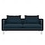 baratos IKEA Capas-Capa de sofá de veludo söderhamn cor sólida com apoios de braços capas de veludo laváveis e secáveis à máquina da ikea