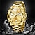 cheap Quartz Watches-New Olevs Brand Men&#039;S Watches Calendar Week Display Luminous Green Water Ghost Quartz Watch Waterproof Fashion Men&#039;S Sports Watches