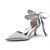 preiswerte Hochzeitsschuhe-Damen Hochzeit Schuhe Pumpen Geschenke zum Valentinstag Weiße Schuhe Hochzeit Party Valentinstag Hochzeits-Heels Brautschuhe Brautjungfernschuhe Strass Band-Bindung Niedriger Absatz Spitze Zehe