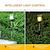 お買い得  屋外用ウォールライト-ソーラー LED チューリップライトシミュレーションキャンドルガーデンライト芝生通路屋外防水装飾 1pc