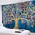 cheap Boho Tapestry-Tree of Life Painting Hanging Tapestry Wall Art Large Tapestry Mural Decor Photograph Backdrop Blanket Curtain Home Bedroom Living Room Decoration
