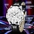 voordelige Quartz-horloges-nieuwe olevs merk herenhorloges lichtgevende chronograaf kalender 24 uur multifunctionele quartz horloges modetrend waterdichte heren sporthorloges