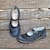 ieftine Sandale de Damă-Pentru femei Sandale Bullock Pantofi În aer liber Zilnic Toc Drept Vârf rotund Epocă Clasic Imitație Piele Curea Gleznă Albastru Verde Închis Verde