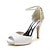 ieftine Pantofi de Mireasă-Pentru femei pantofi de nunta Cadouri de Valentin Pantofi albi Nuntă Petrecere Ziua Îndrăgostiților Sandale de nunta Pantofi de mireasa Pantofi de domnișoară de onoare Piatră Semiprețioasă Toc Îndesat