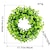 cheap St. Patrick&#039;s Day Party Decorations-St. Patrick&#039;s Day Wreath - Irish Festival Shamrock Wreath, Featuring Realistic Four-Leaf Clover, Perfect for Spring 2024 Outdoor Yard Decoration, Ideal as a Door Hanging