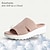 cheap Women&#039;s Casual shoes-Women&#039;s Sandals Plus Size Flyknit Shoes Sports Sandals Outdoor Daily Beach Wedge Round Toe Classic Casual Comfort Walking Knit Tissage Volant Loafer Black Beige