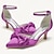 cheap Wedding Shoes-Women&#039;s Heels Wedding Shoes Party Bowknot Stiletto Pointed Toe Elegant Satin Ankle Strap Wine Black White