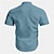 cheap Men&#039;s Hawaiian Shirt-Sailboat  Men&#039;s Resort Hawaiian 3D Printed Shirt Holiday Daily Wear Vacation Summer Standing Collar Short Sleeves Blue Khaki Gray S M L