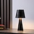 abordables Lampes de Table-Lampe de table nordique rechargeable, lampe de table moderne et simple pour salle à manger, chambre à coucher, lampe de chevet, 1 pièce