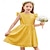 billige Festkjoler-jentekjole tilfeldig volang ermeløs en linje sommerkjoler med lommer 4-12 år