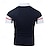 preiswerte klassisches Polo-Herren Golfhemd Golfpolo Arbeit Casual Kargen Kurzarm Basic Modern Farbblock Patchwork Taste Frühling Sommer Regular Fit Schwarz Rote Marinenblau Hellgrau Golfhemd