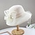 זול יום יומי-סט תיקים וכובעים לנשים תיק קרוסבודי קש יומי חג חוף קיבולת גדולה בצבע אחיד בצבע בז &#039;עם כובע שמש