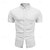 cheap Cotton Linen Shirt-Men&#039;s Linen Shirt Shirt Button Up Shirt Casual Shirt Black White Yellow Short Sleeve Plain Turndown Summer Hawaiian Holiday Clothing Apparel Button-Down